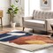 Nuloom Ashton Shaggy Contemporary Abstract Tassel Area Rug 4ft x 6ft KKAC09A-406 - alternate 1